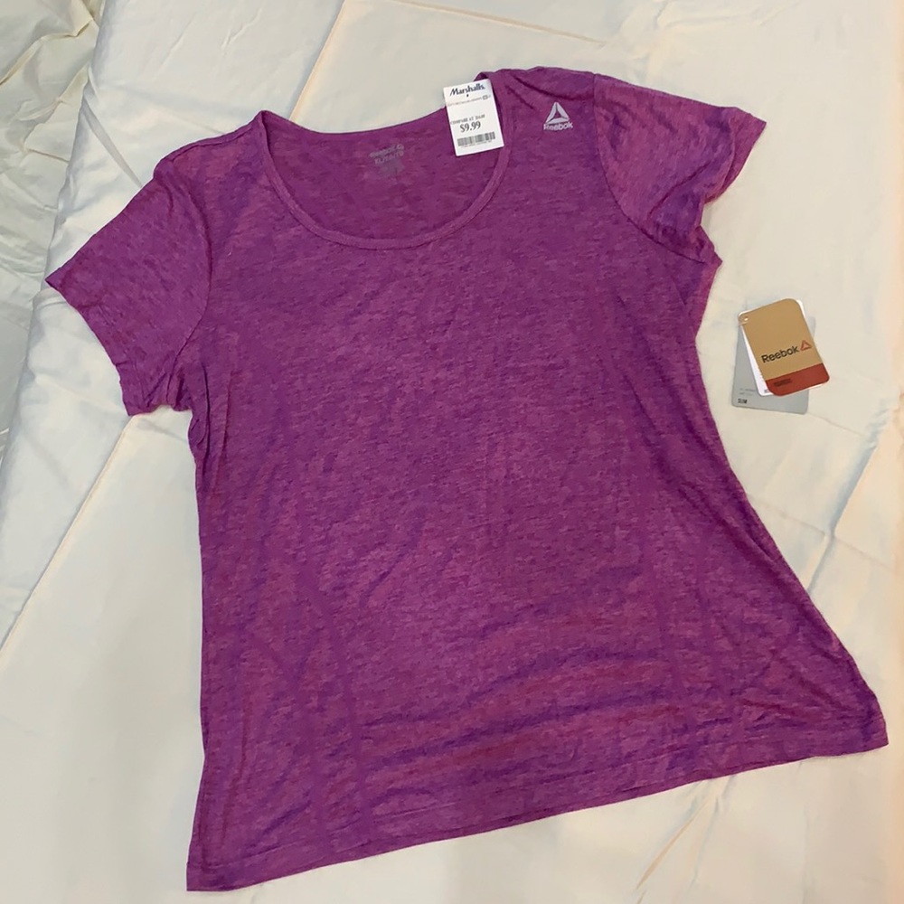 NEW purple Reebok Training T-Shirt
